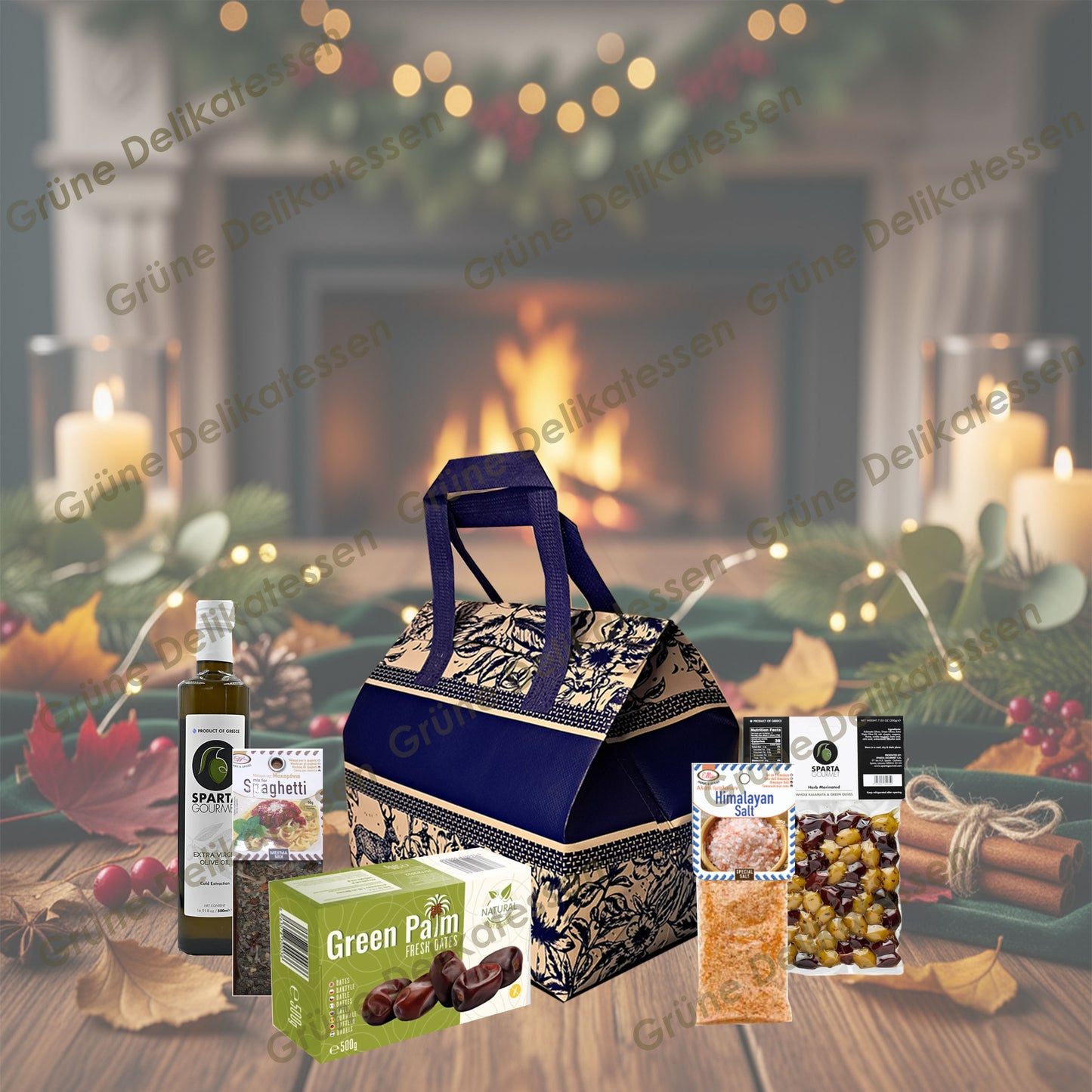 Grüne Delikatessen Geschenkpaket – Internationaler Genussmix mit Sparta Gourmet & Weltkulturen 🌍🫒