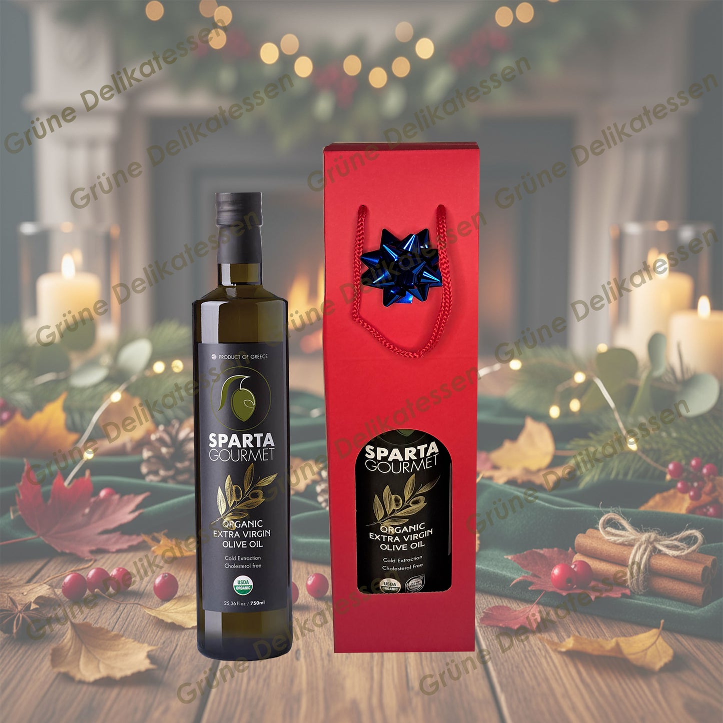 🌿 Grüne Delikatessen – Sparta Gourmet Bio Olivenöl 750ml 🎁