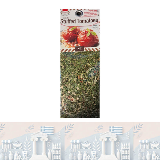 Griechische Gewürzmischung für gefüllte Tomaten, 50gr "Ellie"
